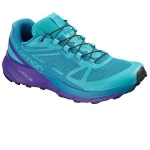 Salomon Sense Ride Trail Shoes-EUC!